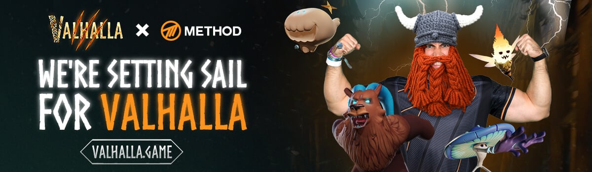 Method is partnering with Valhalla!  thumbnail